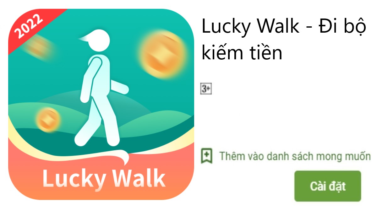 Giới thiệu về app Lucky Walk