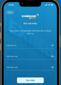 Cách đăng nhập Eximbank Edigi trên điện thoại 3